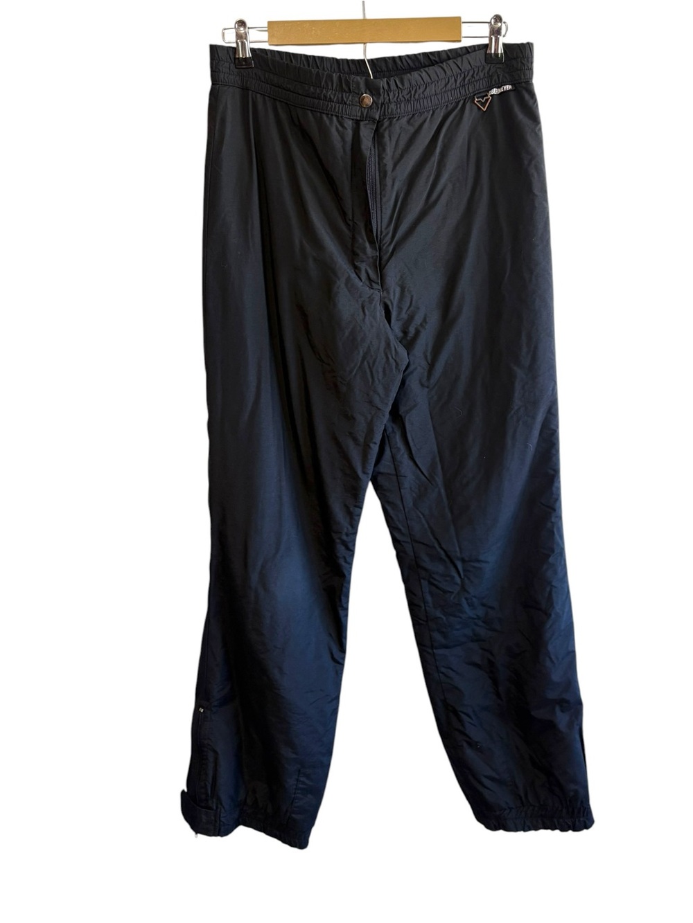 Vintage Obermeyer Women’s 10 Black Insulated Snow Pants Snowboard Winter Outdoor